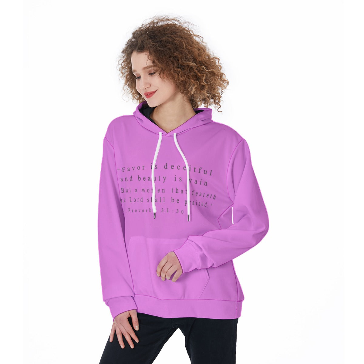 All-Over Print Women's Heavy Fleece Hoodie